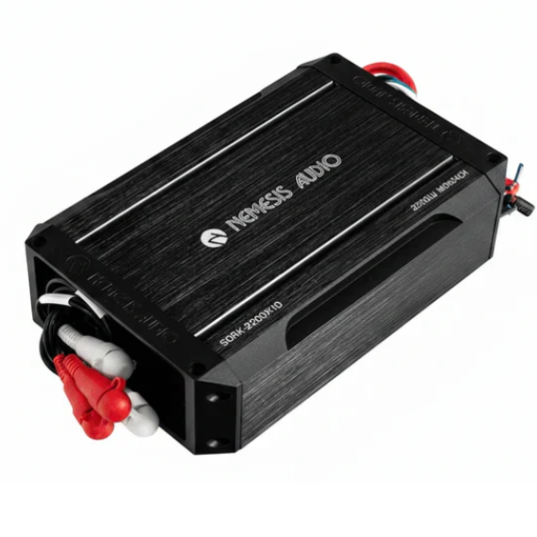 Nemesis Audio SOAK-2200X4D 4-CH 2200W Max Class-D Full-Range Marine Amplifier