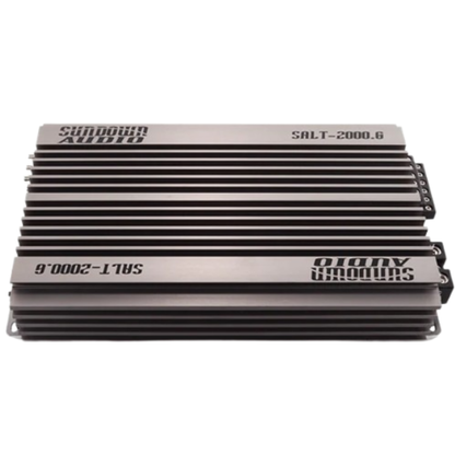 Sundown Audio SALT-2000.6 6-Channel 2000W RMS Full-Range Class-D Car Amplifier