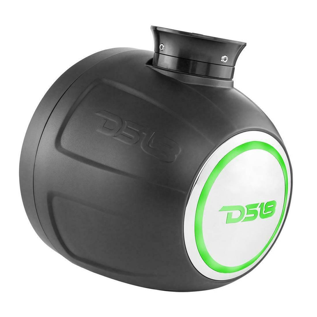 DS18 NXL-PS8BK 750 Watts Max Power 4 Ohm 8" RGB LED Lighting Mini Marine Speaker Pods