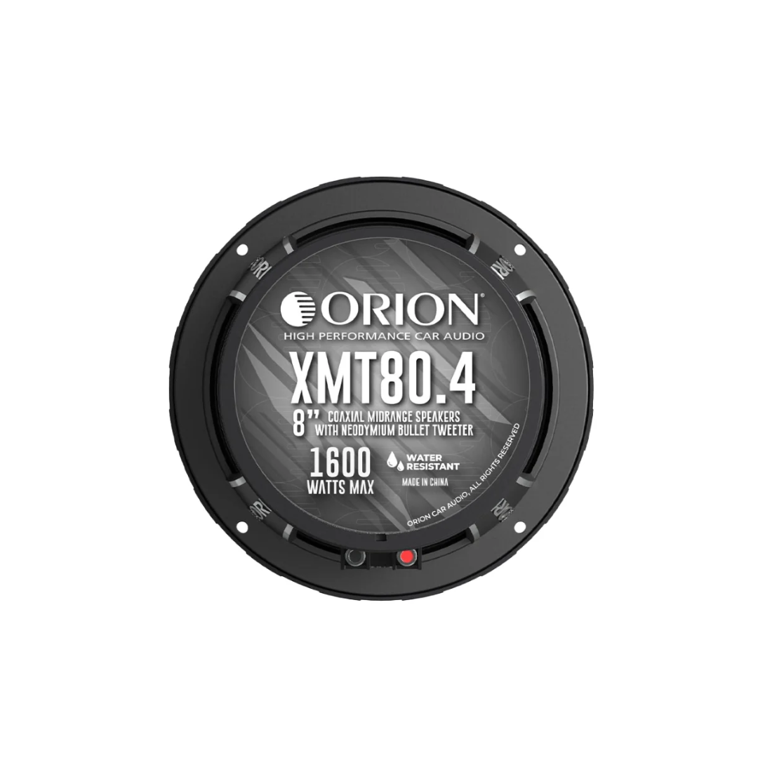 Orion XMT80.4 8" 1600W Max 4-Ohm Water-Resistant Midrange Speakers (Pair)