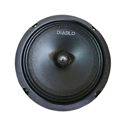 Diablo DB-65MR 6.5" 500W Peak 4-Ohm 1" Voice Coil Car Audio Midrange Loudspeaker