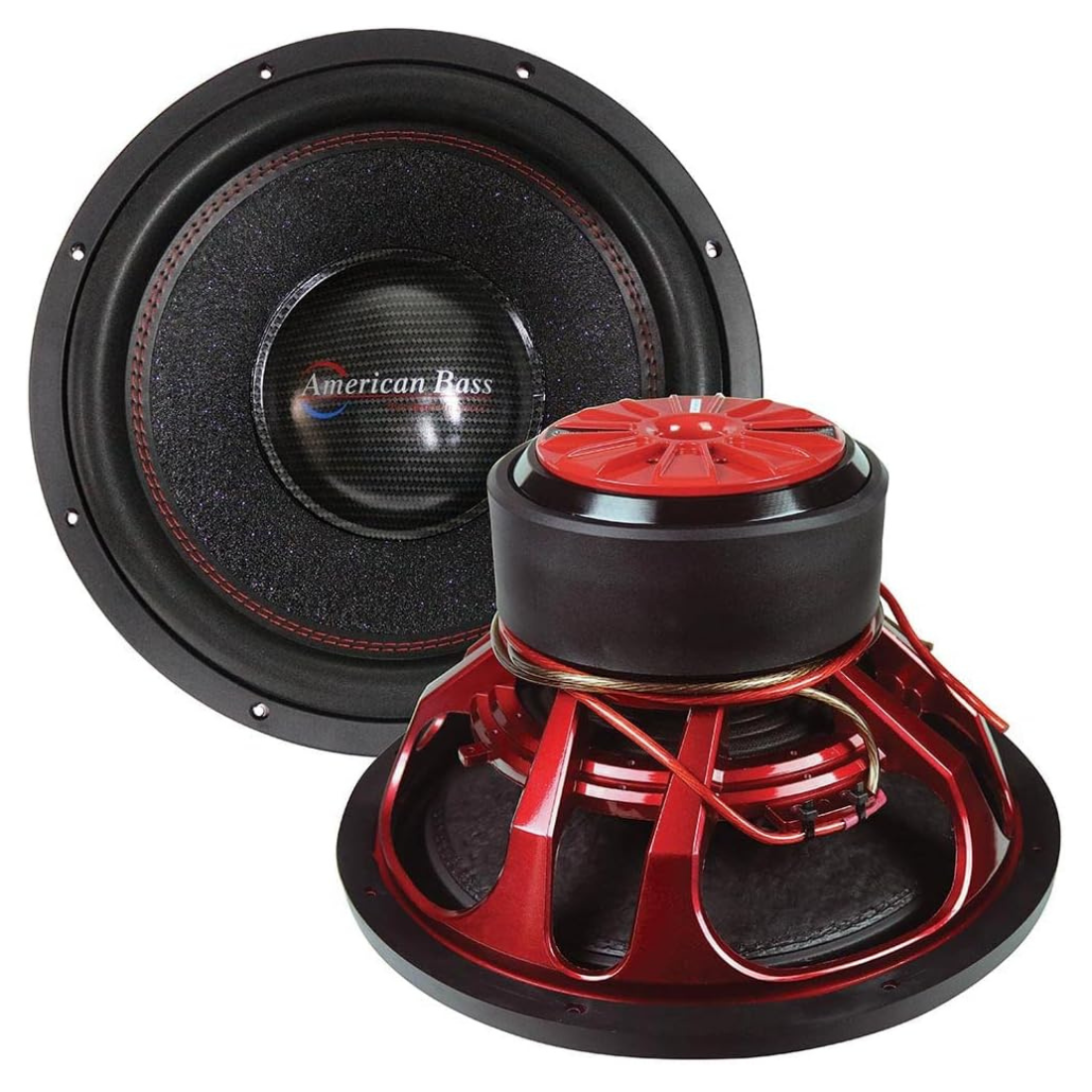 American Bass HAWK 1544 15" 3000W Max Dual 4-Ohm Voice Coil DVC Car Subwoofer