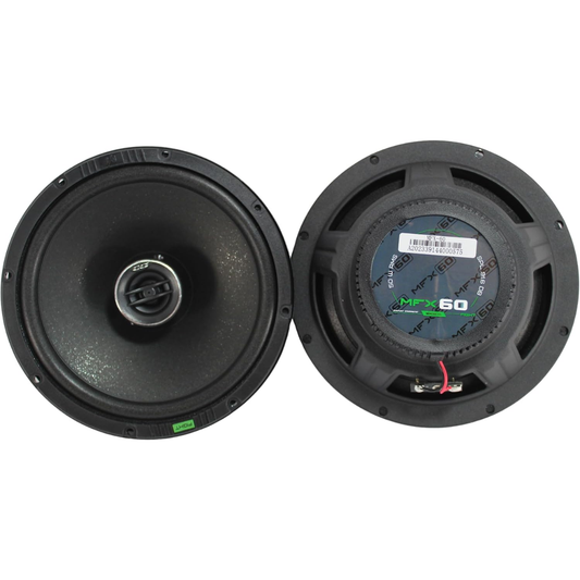 Deaf Bonce MFX-60 Machete 6.5" 100W Max 4-Ohm Car Audio Coaxial Speakers (Pair)
