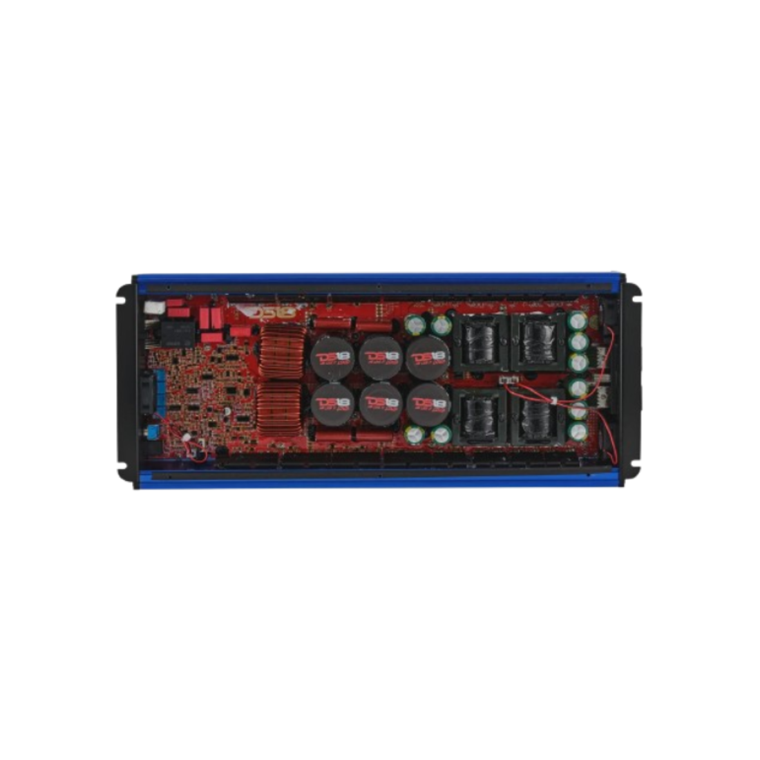 DS18 FRP-8K/BL Monoblock 8000W RMS Class-D Full-Range Car Amplifier (Blue)