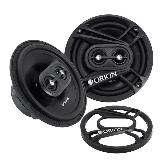 Orion CB653 Cobalt Series 6.5" 3-Way 240W Max 4-Ohm Coaxial Speakers (Pair)