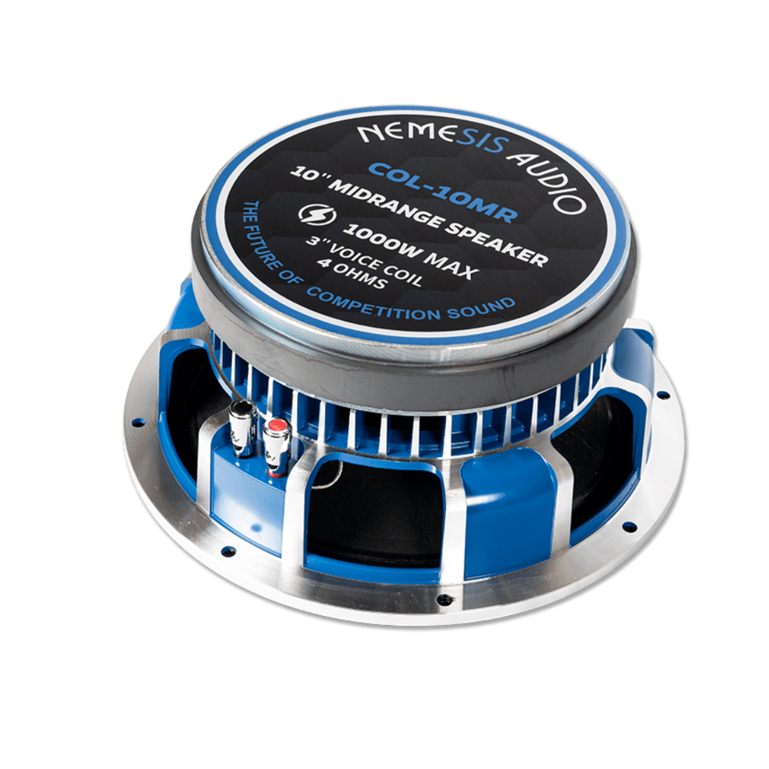 Nemesis Audio COL-10MR 10" 1000W Peak 4-Ohm Car Midrange Speaker (Single)
