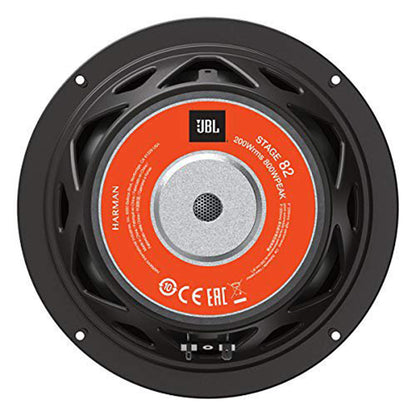 JBL Stage 82 8" 800 Watts Peak 4-Ohm Stereo Car Audio Component Subwoofer