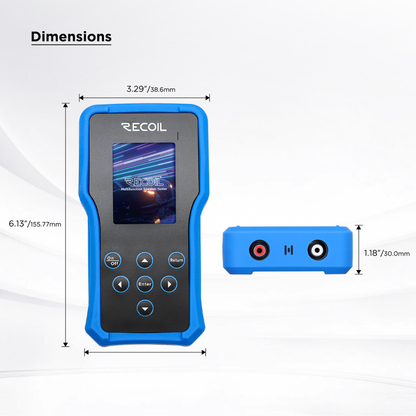 Recoil Audio MST1 Handheld Multifunctional Speaker and Audio System Tester