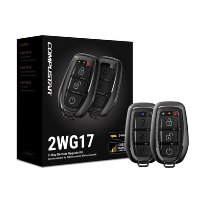 Compustar RF-2WG17-FM 2-Way 3-Button 3000FT. Max Range Remote Upgrade Kit