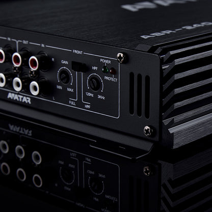 Avatar ABR-240.4 4-Channel 240 Watts Power Class-AB Car Audio Amplifier