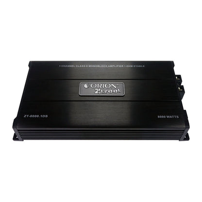 Orion ZT-8000.1DS 1-CH Monoblock 8000W Max Class-D 1-Ohm Stable Car Amplifier