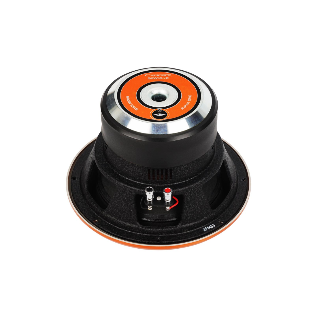 Cadence S2W10D2.V2 10" 1200W Max Dual 2-Ohm Voice Coil DVC Car Audio Subwoofer