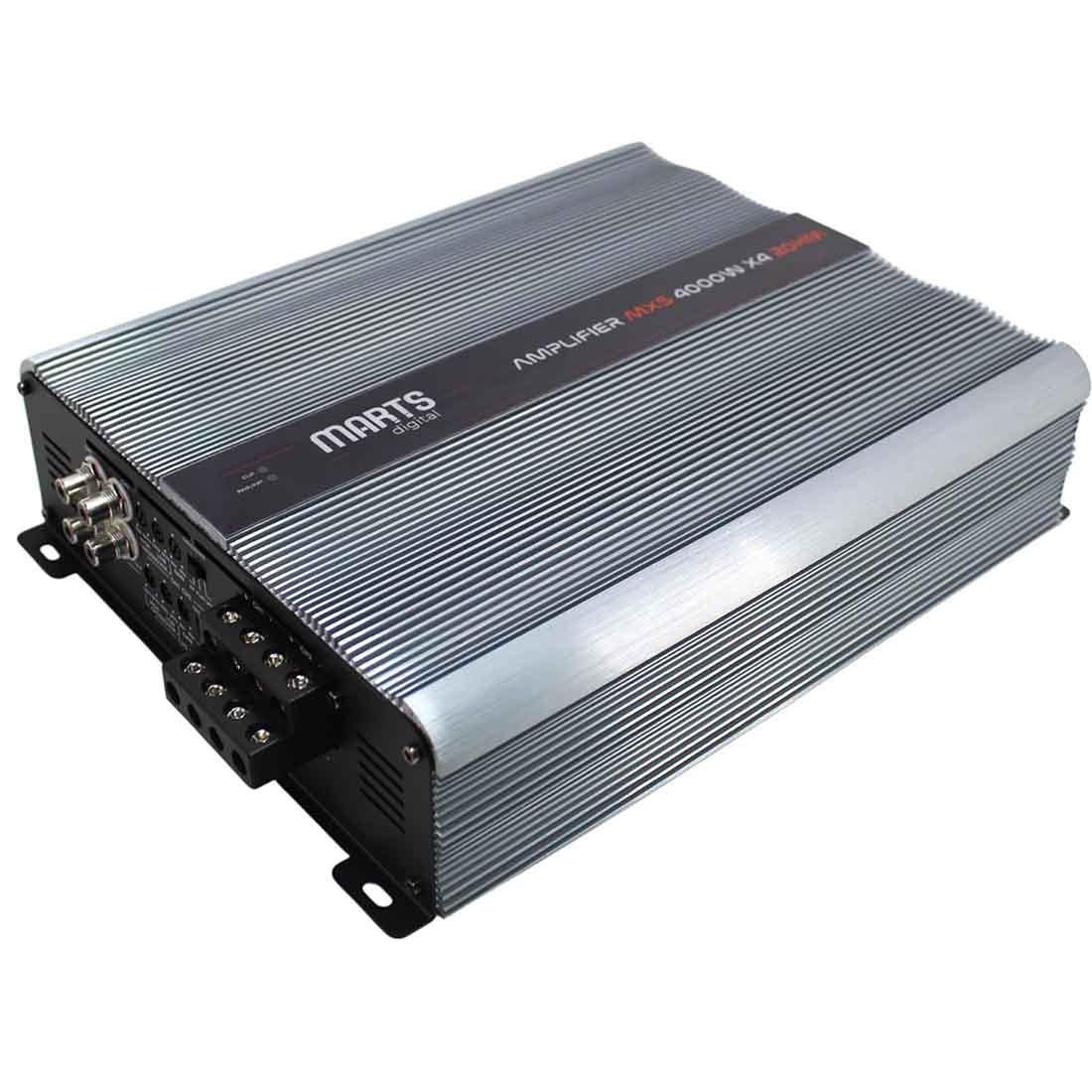 Marts Digital MXS 4000x4 2-Ohm 4-Channel 4000W Full Range Class-D Car Amplifier