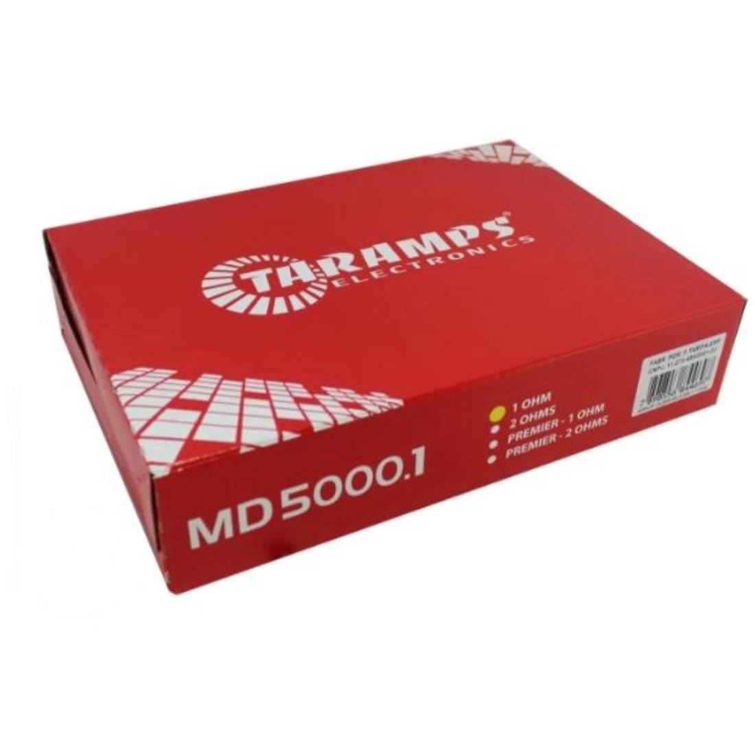 Taramps MD5000.1 - 1 Ohm 5000 Watts RMS Monoblock Car Audio Amplifier