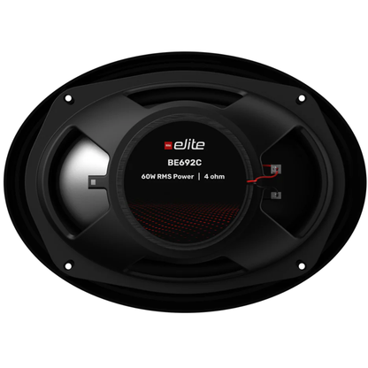 Boss BE692C Elite 6" x 9" 2-Way 60W RMS 4-Ohm Car Audio Coaxial Speakers (Pair)