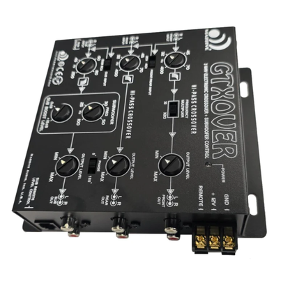 Massive Audio GTXOVER 3-Way 18dB Electronic Crossover with Subwoofer Control