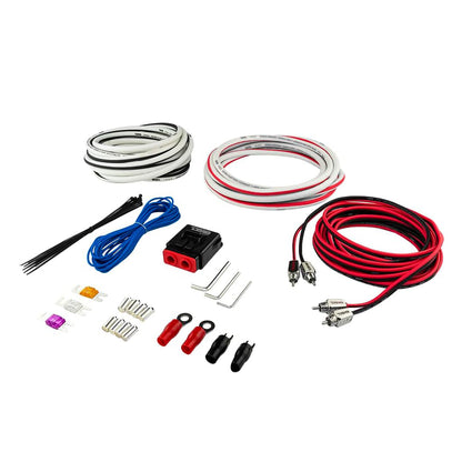 DS18 MOFCKIT4 4-Gauge Marine Tinned OFC Amplifier Installation Kit Up to 1800W
