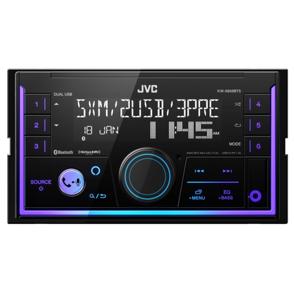 JVC KW-X855BTS 2-DIN Digital Media Receiver w/ Bluetooth / USB / Amazon Alexa