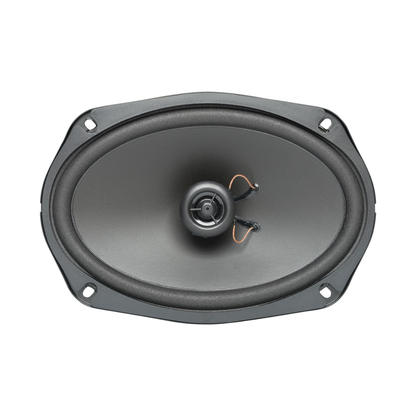 PowerBass PS-692 6" x 9" 40W RMS 4-Ohms Shallow Mount Coaxial Speakers (Pair)