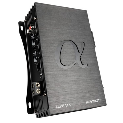 Alphasonik ALPHA1K 1-CH Monoblock 1000W RMS Class-D Full Range Car Amplifier