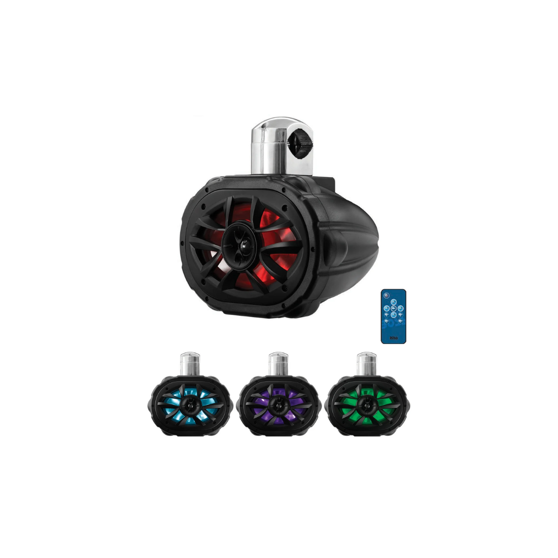 Boss Audio MRWT69RGB 6" x 9" 2-Way 600 Watts Full-Range Marine Waketower Speaker