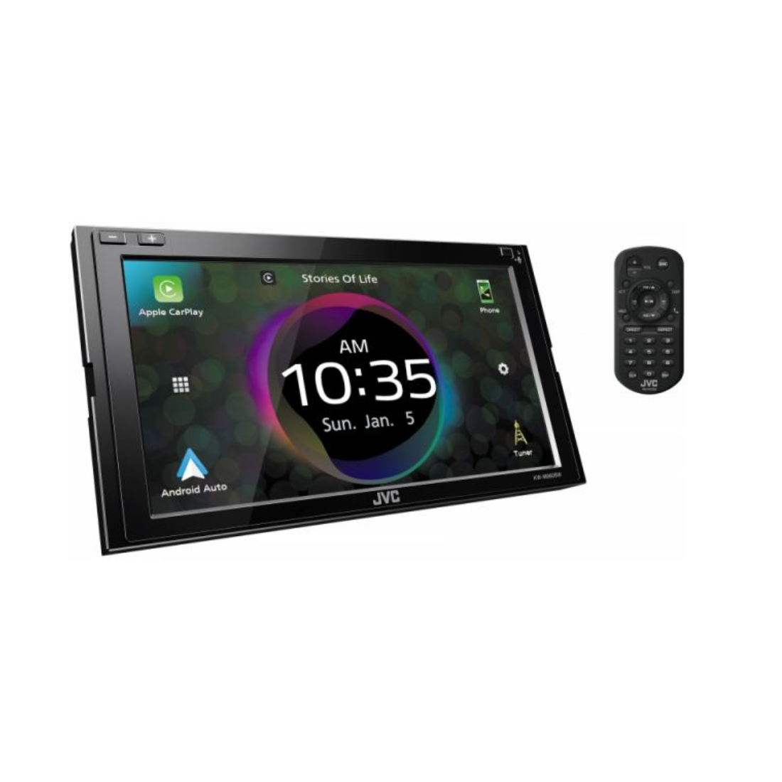 JVC KW-M960BW 6.8" Digital Multimedia Receiver with Apple CarPlay & Android Auto