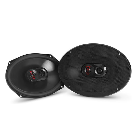 JBL Stage3 9637 6” x 9" 3-Way 375W Peak 3-Ohm Car Audio Speakers (Pair)