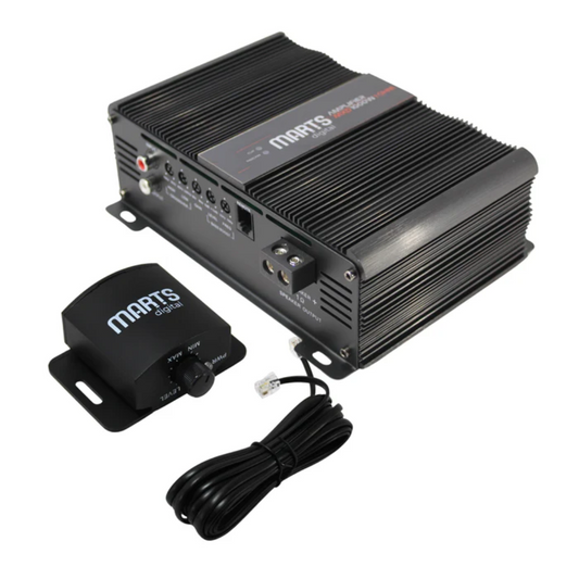 Marts Digital MXD-1000-2 1-CH Monoblock 1000W 2-Ohm Class-D Full Range Amplifier