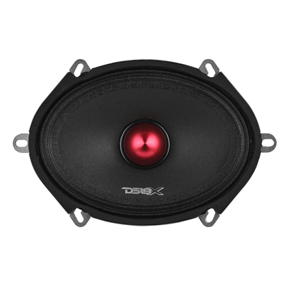 DS18 PRO-X57.4BM 5" x 7" 350W Max 4-Ohm Mid-Range Loudspeaker w/ Aluminum Bullet