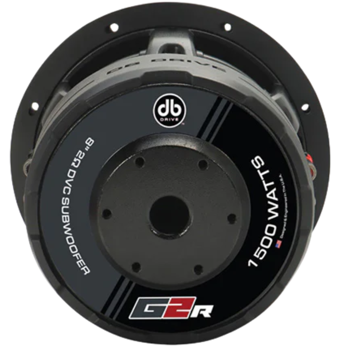 DB Drive WDX8G2R.4 8" 1500 Watts Dual 4-Ohm Voice Coil Car Audio Subwoofer