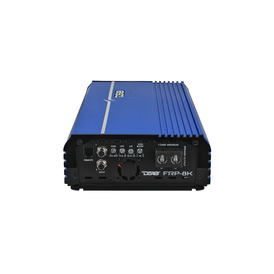 DS18 FRP-8K/BL Monoblock 8000W RMS Class-D Full-Range Car Amplifier (Blue)
