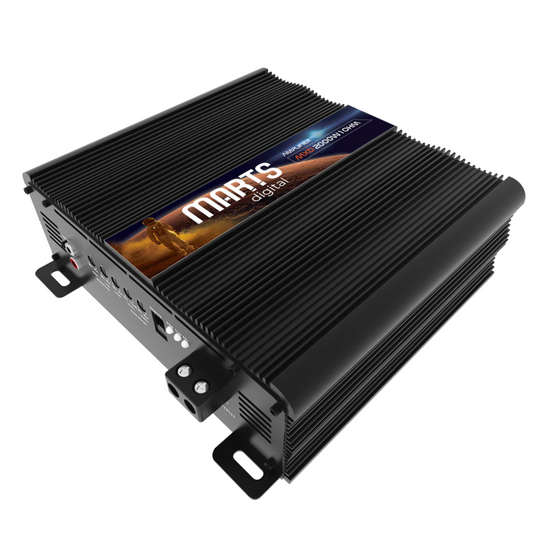 Marts Digital MXD-2000-1 Monoblock 2000W RMS 1-Ohm Full-Range Class-D Amplifier
