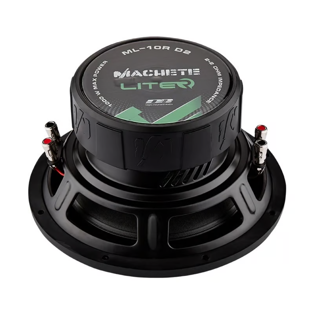 Deaf Bonce Machete ML-10R D2 10" 1000W Max Dual 2-Ohm Voice Coil DVC Subwoofer