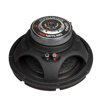 Alphasonik ASW12D 12" 1200W Max Dual 4-Ohm Voice Coil DVC Car Audio Subwoofer