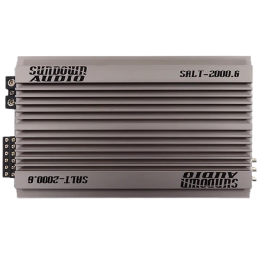 Sundown Audio SALT-2000.6 6-Channel 2000W RMS Full-Range Class-D Car Amplifier
