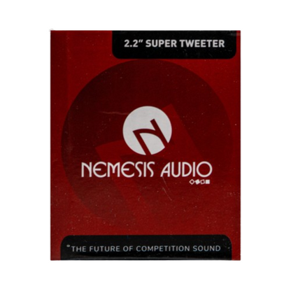 Nemesis Audio NA-TW6 2.2" 200W Max 4-Ohm 1" Voice Coil Car Super Tweeter