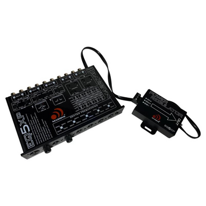 Massive Audio EQ5XP 1/2-DIN Car Audio 5 Band Parametric Equalizer / Crossover