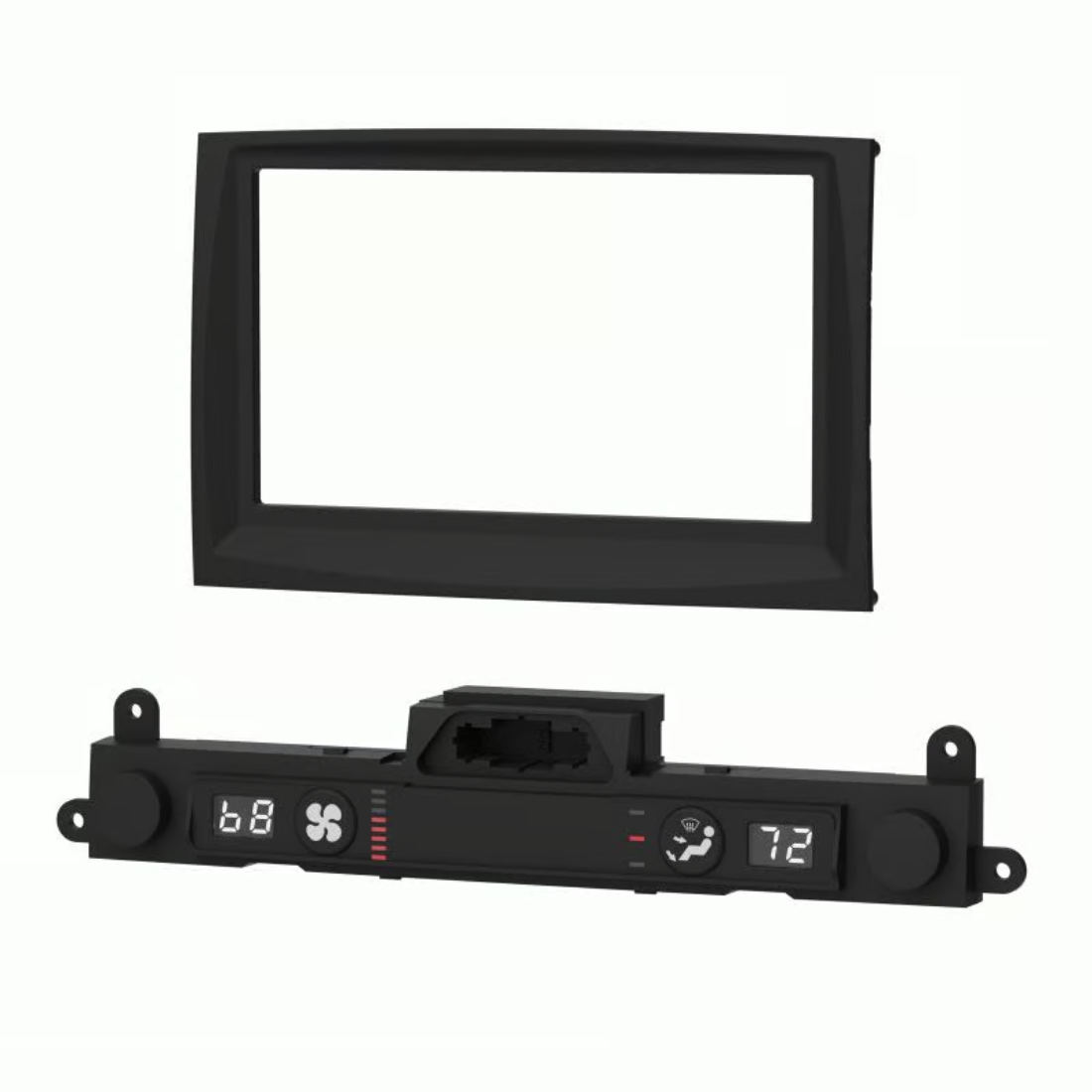 Metra 99-7390B 1-2 DIN Radio Installation Kit for Kia Sportage (w/ NAV) 2017-18