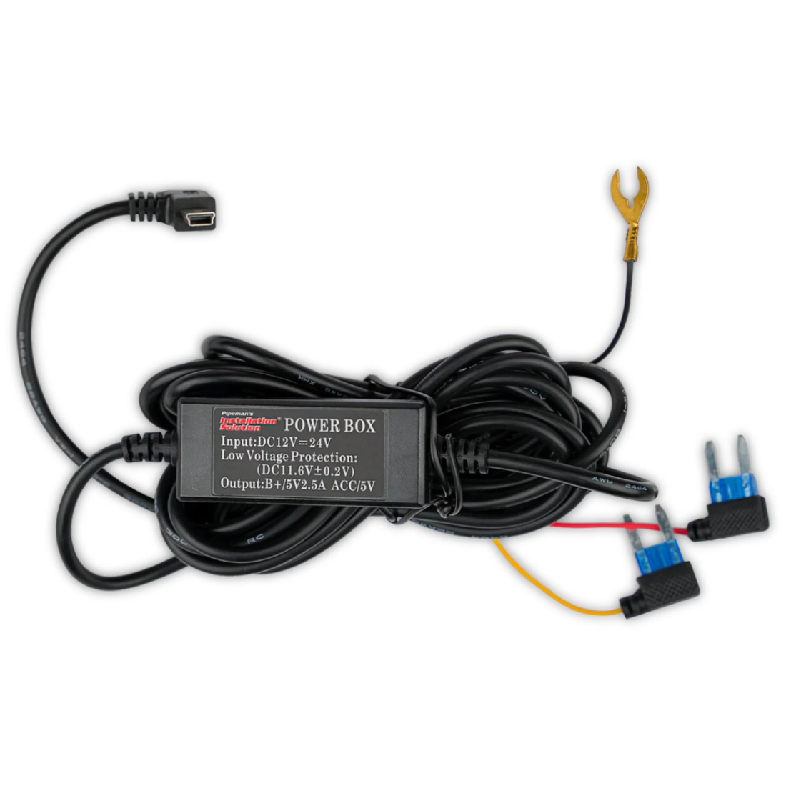 Pipeman's IS-RVDVR-99 9.66" Rear-View Mirror Monitor w/ Digital Video Recorder