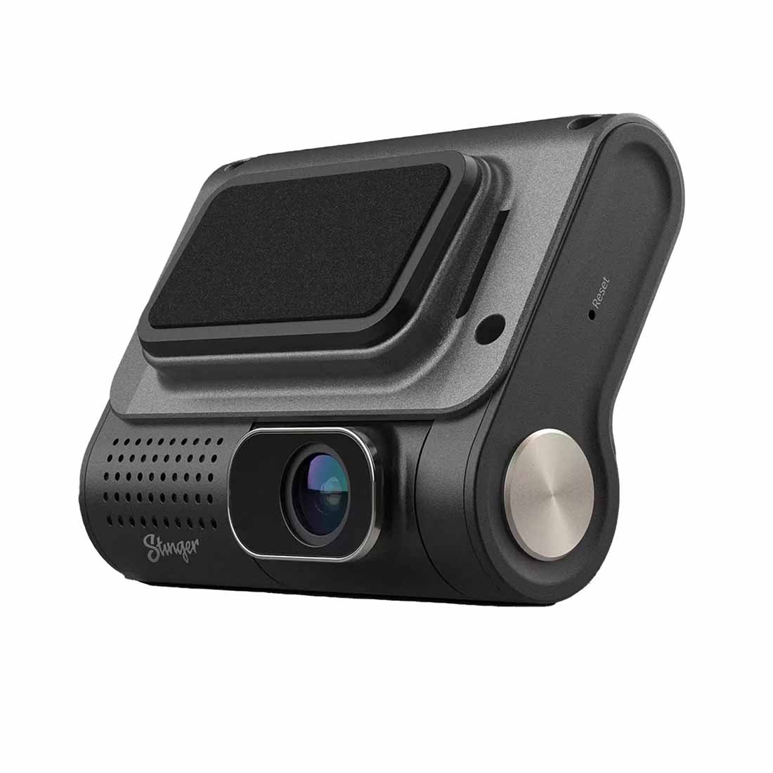 Stinger OPSIS SDC-2CH2KQHD Universal 2K Quad HD Front and FHD Rear Dash Camera