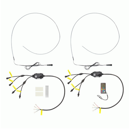 Heise HE-AMB-2DR Chasing LED Ambient Door Lighting Kit w/ Chasing Controller