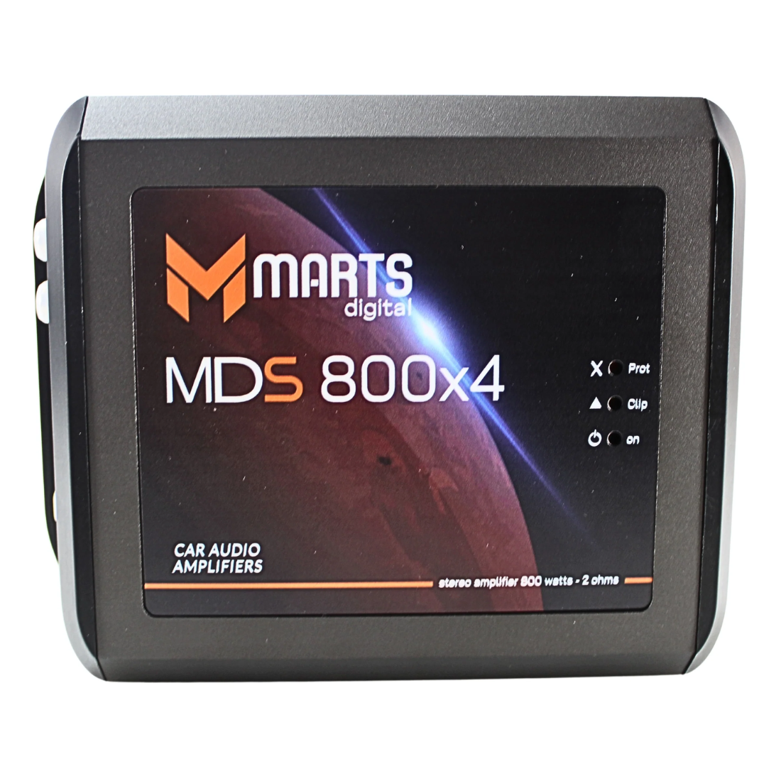 Marts Digital MDS800X4 4-Channel 800W RMS 2-Ohm Full-Range Class-D Car Amplifier