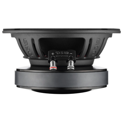 DS18 6PRO500MR-4 6.5" 500W Max 4-Ohm Midrange Car Audio Loudspeaker (Single)
