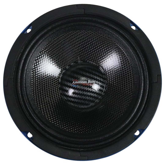 American Bass GODFATHER 6.5CC 6.5" Carbon Cone 800W Max 4-Ohms Midrange Speaker