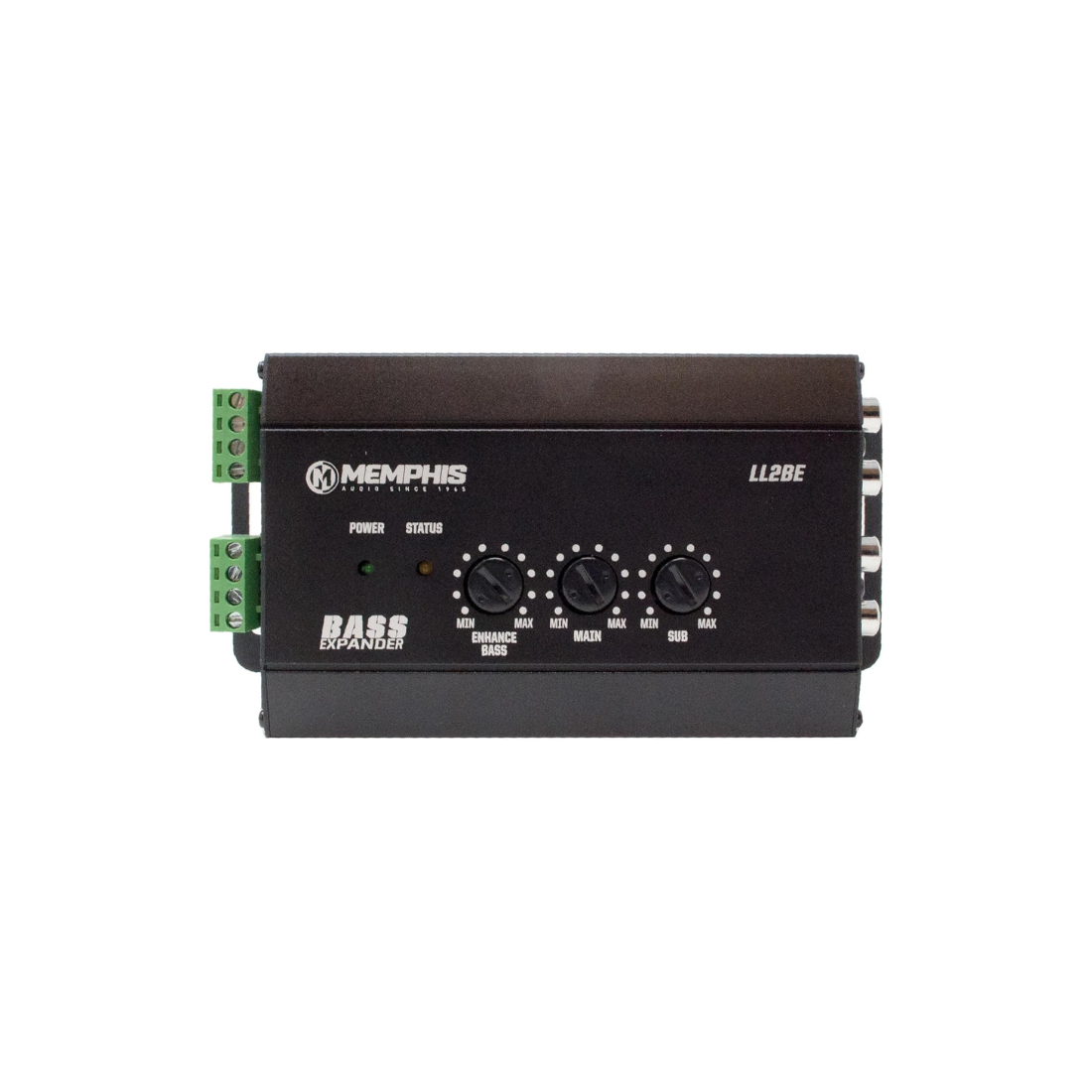 Memphis Audio LL2BE 2-Channel Line Output Converter w/ Digital Bass Restoration