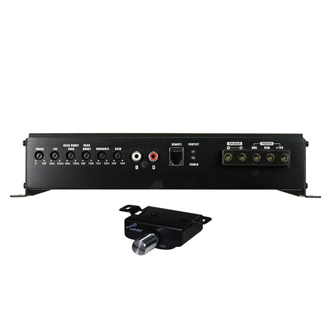 Audiopipe APMCRO-1800 800 W Max 1-CH Monoblock Class-D Car Audio Micro Amplifier