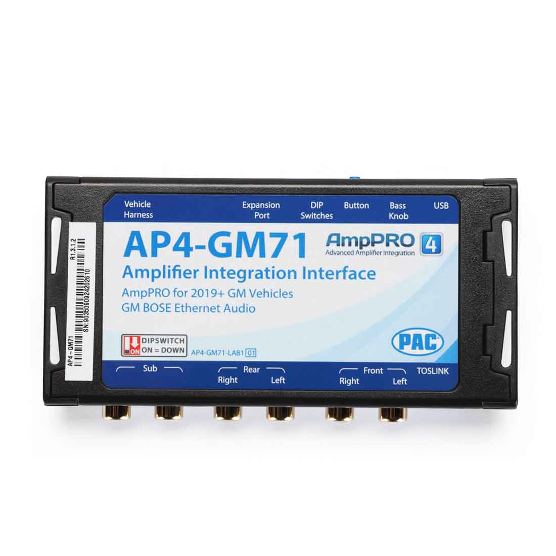 PAC AP4-GM71 AmpPRO Amplifier Integration Interface for GMC & Chevrolet 2019-Up