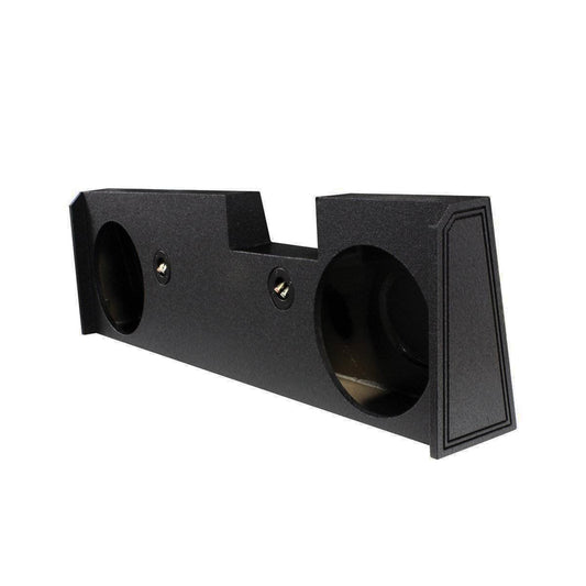 QPower QBGMC12 2014 4DR 2Hole 12" Sub Enclosure for GMC/Chevy 2014-2018 Crew Cab