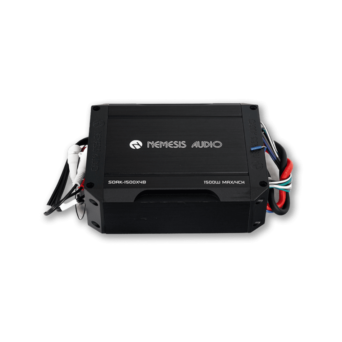 Nemesis Audio SOAK-1500X4B 4-CH Full-Range Class-D Marine Amplifier w/ Bluetooth