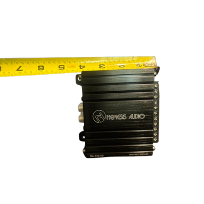 Nemesis Audio NA-400.4D 4-Channel 400W Max Class-D Car Audio Compact Amplifier